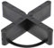 PRODIAMANT Joint Crosses with bar for Terrace slabs Width 5mm Height 15mm 100 Pieces for Outdoor Installation