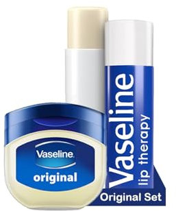 Vaseline Lip Therapy Original| Set de Baume à lèvres nourrissant et Soin pour lèvres Stick| Hydratant pour les lèvres (Original Set)