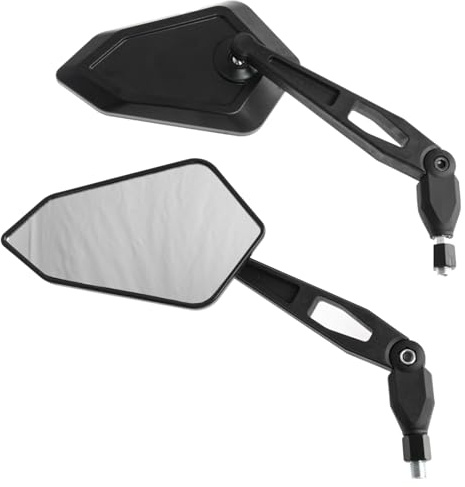 Coppia Specchietti Omologati Retrovisori Scooter Specchi Moto Sport Custom