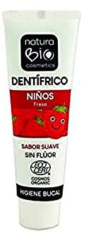 Naturabio Cosmetics Dentifrico Infantil Fresa 50 Ml. 50 ml 1 Unidad