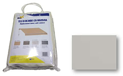 Linea Garden Friend Tissu de Rechange Complet pour Tente tombante avec Bras 245 x 245 Cendres