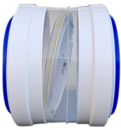 Dellx Hottes d'aspiration pour cuisines Clapet anti-retour pour tube 150/160/180mm Double face Anti-Odeur Système d'échappement System-C
