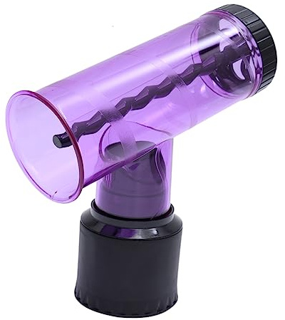 Haartrockner Düse für Lockiges Haar, Violett, Pc, Verstellbar | 4, 2 bis 6cm Auslass, Frizz, Definiert Wellen, für Zuhause und Barber Shop Zufällige Farbe