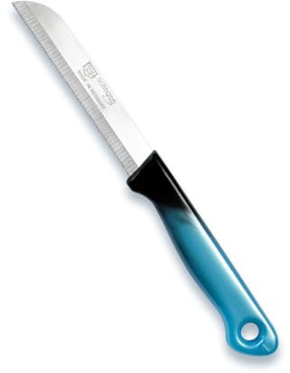 Kochmann Solingen Küchen Allzweck Obst und Gemüse Messer Klein Set (Blau Schwarz 6tlg)