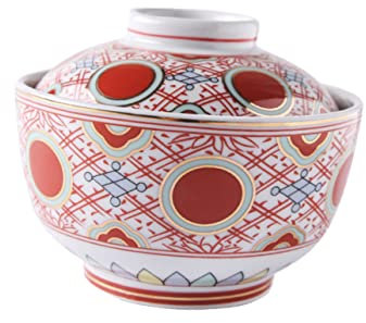 Cabilock Ciotola Per Zuppa in Ceramica Ciotola Per Servire I Noodles Coperchio Tazza Per Zuppa Adatta Microonde Elegante Decorazione Per La Casa