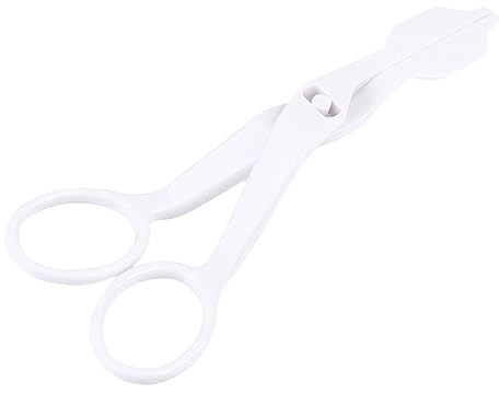 BRIGHTFUFU 12pcs Flower Lifter Scissors for Cake Icing Baking Decor Fondant Transfer Tool Multi-functional Cake Modeling Tools Random Color