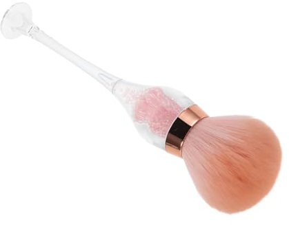 LIFKOME Ergonomic Handle Nail Duster Brush Soft Bristles Dip Powder Brush Long Handle for Nail Art