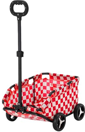 Pffiocix Transportwagen für Haustiere, Katzen, weich, große Kapazität, atmungsaktiv, für Sightseeing