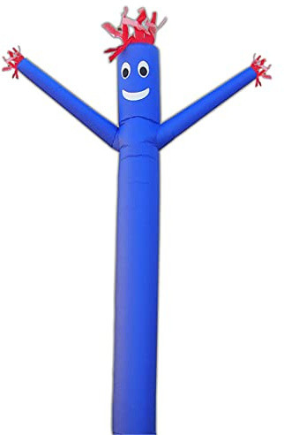 Hi Suyi 20 ft Aufblasbare Werbung Air Handpuppe T?nzerin Sky Fly Tube Man Wind Dancer, Blau (Kein Gebl?se)