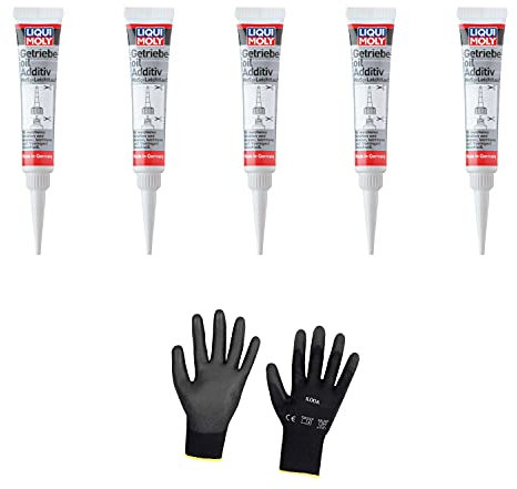 Iloda 5xOriginal Liqui Moly 20g Getriebeöl Gear Oil Additiv 1040 Schutzhandschuhe