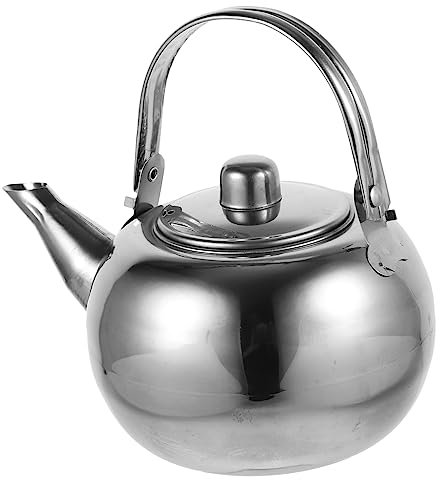 Die Büro-Teekanne, Kaffeestall, isolierter Wasserkocher, Thermo-Teekanne, Kaffeekanne aus Edelstahl, Glas-Wasserkrug, Wasserkanne, kleine Teekanne mit Teesieb, Saft-Metall-Kesselfilter, zum Zuberei