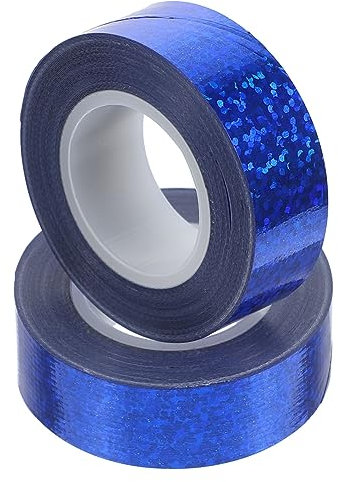 STOBOK 2rollen Holografisches Selbstklebendes Duct Tape Haltbares Alters Temperaturbeständiges Klebeband Flexibel Haftend Für Dekoration Und Abdichtung