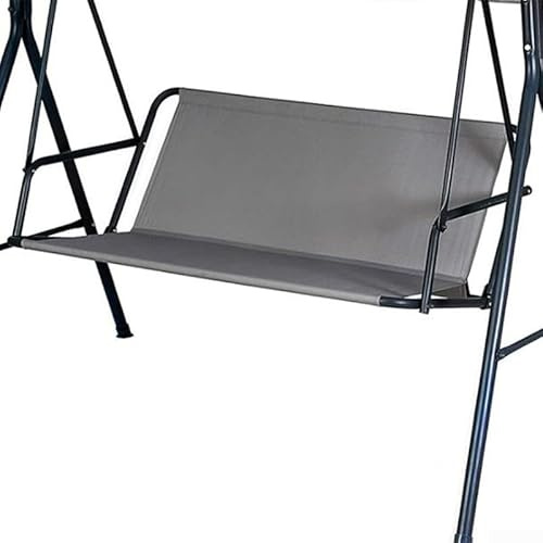 Replacement Garden Swing Seat Cover, 600D Oxford Fabric Garden Swing Chair Cover Outdoor Grey(148cm*52cm*52cm)