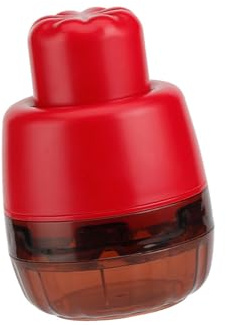 BUBEFSKD Pressa Multiuso A 7 Fori per Rimuovere I Noccioli Ciliegie Estrattore Noccioli Frutta A Molla in Acciaio Inossidabile per Uso Domestico Snocciolatore A Molla in Acciaio Inossidabile