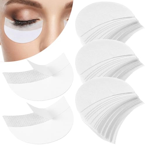 Grevosea 150 st ögonskuggskydd, luddfri ögonskuggstejp, schablonklistermärken, makeuptejp under ögonlappar, förhindrar rester för ögonfransförlängningar, eyeliner, läpp och tonande smink