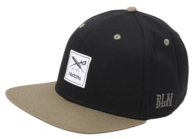 IRIEDAILY Daily Contra Snapback, Bio-Baumwolle, Black Olive
