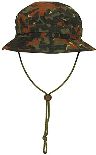 MFH brittisk buske hatt, Fleece kamouflage, M