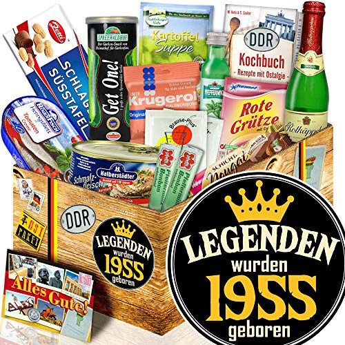 Legenden 1955 ++ DDR Spezialitäten Geschenk ++ Geburtstag Frauen