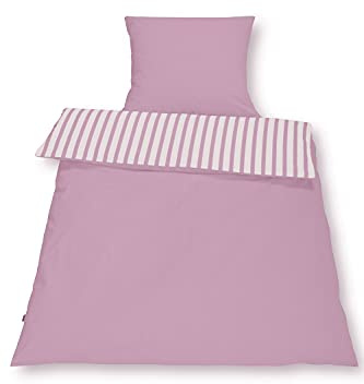 SETEX Biancheria da Letto Double-Face, Malva, 200 x 200 cm