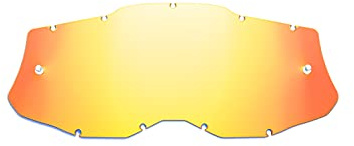 Seecle SE-41S274-HZ Kompatibel speglad orange ersättningslins för glasögon/mask100% RACECRAFT 2/STRATA 2 / ACCURI 2 / MERCURY 2