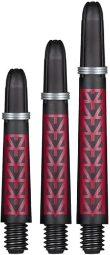 Shot Dart Shafts Koi Carbon mit Federring Hochwertige Dart Schäfte Stabil & Lange Haltbar