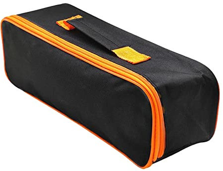 perfk Organizador de Maletero, Bolsa de Herramientas con Cremallera Duradera, Bolsa de Almacenamiento Plegable para Aspiradora de Coche, Manija Única