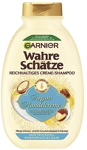 Garnier Wahre Schätze Shampoo, Argan & Mandel, 250 ml