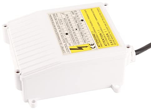 Scatola di Controllo per Pompa Sommersa, Scatola di Collegamento Pompa per Pozzo Quadro Elettrico Interruttore di Controllo Pompa per Pozzo Profondo Scatola di Controllo (1100 W