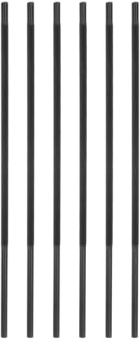 QUARKZMAN 6Pcs Lima de Cadena de Sierra 7/32(5.4mm) de Acero Endurecido de Alta Carbono Redonda con Mango de Plástico para Pulir Cadena de Sierra