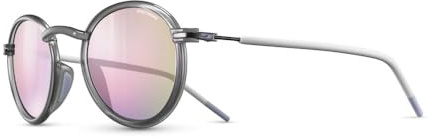 Julbo Around Sonnenbrille, Tryearslu Gray/Pastellblau, S, Unisex, Erwachsene, Grau/Pastellblau (Tryearslu Gray/Pastel Blue), S
