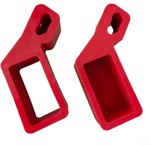 AugustknowU Extension Cord Holder 50Ft Cable Organizer Bracket for Tool Box Heavy Duty Level Mount Kit 2 Pieces(red B)