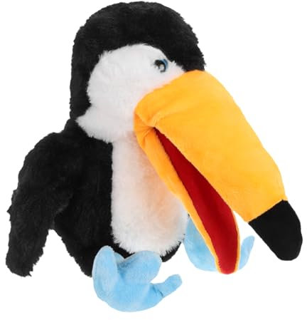 VICASKY Handpuppe für Junge Mädchen Niedliche Tier-plüschpuppe Weiche Spielfigur zum Geschichtenerzählen Realistische Handpuppe zum Spielen Erzählpuppe für Kleinkinder
