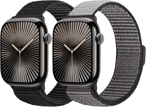 YONGBB Compatible avec Apple Watch Bracelet 38mm 40mm 41mm 42mm 44mm 45mm 46mm 49mm Bracelets pour iWatch Series 11 10 9 8 7 6 5 4 3 SE Ultra 3 2 1