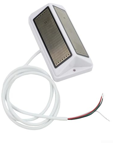 Sensore di pioggia senza fili facile da installare con design elegante e materiale resistente ai raggi UV (cavo sensore pioggia)