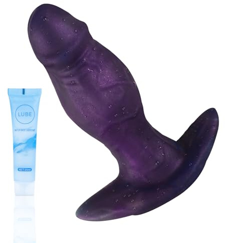 5.9‘’ Wearable Butt Plug Small Anal Plug Anal Dildo,Big Plugs Wearable ButtPlug Silicone Anal Stretcher,Big Knot Dildo Prostate Massager Fantasy Butt Plug Anal Sex Toys for Men Women