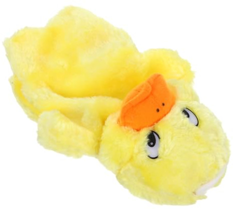 Hohopeti Plüsch Handpuppe Gelbe Ente Handpuppen für Weiches Stofftier Puppentheater für Geschichtenerzählen und Interaktives Rollenspiel Kindergeburtstag Geschenk