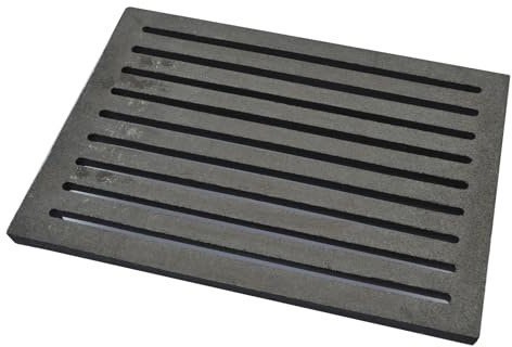 SEZAM 35 x 26 cm (35 x 25,5) Robuster und Massiv Gussrost Ofenrost Ascherost Gußrost verschiedene Durchmesser, Kaminrost passend Kaminofen Tafelrost Rost Ofengitter Feuerrost Kohlerost