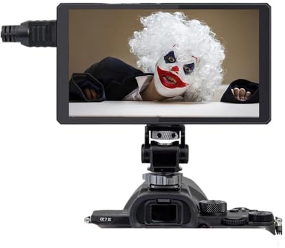 Monitor videoregistratore con touch screen CUT6 da 6 pollici 4K 3G-SDI/HDMI, supporto monitor FHD, monitor portatile IPS 1920x1080