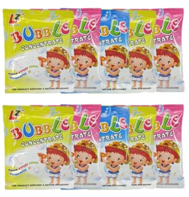 Líquido de Burbujas Concentrado - Inofensivo para Les, recambios de Burbujas, Líquido de Recarga para Máquina de Hogar Solución de Verano para Equipo