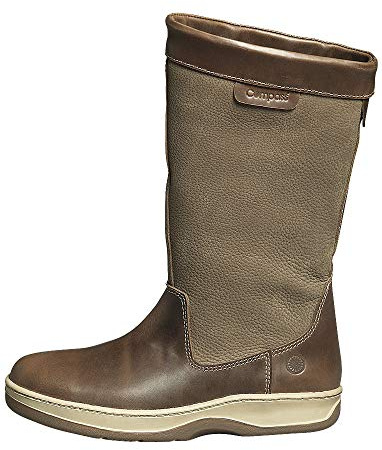 Compass Leder Segelstiefel wasserdicht atmungsaktiv Farbe braun, Größe H: 39
