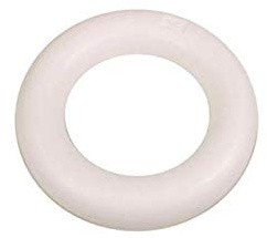 CREATIV DISCOUNT Styroporform, Halbringe/Römer, 30 cm, 10 Stück