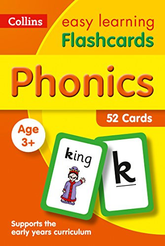 Phonics Flashcards: Prepare for Preschool with easy home learning (Collins Easy Learning Preschool)