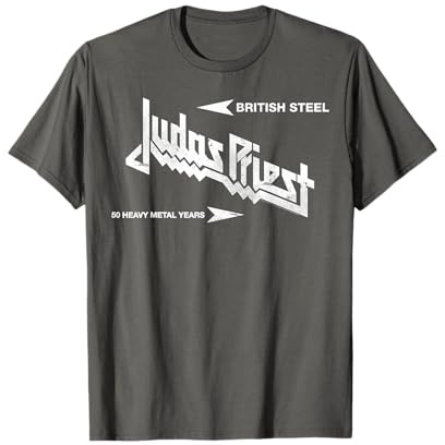 Judas Priest – British Steel Asphalt T-Shirt