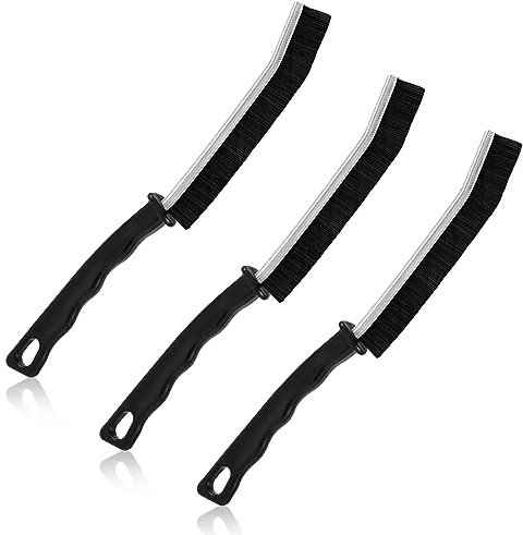 3pcs Gap Cleaning Brushes, Multifunctional Cleaning Brush Practical Crevice Cleaning Brush Dead Corners Detail Cleaner Brush for Bathroom Kitchen Tile Window Slot