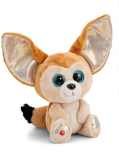 NICI Kuscheltier GLUBSCHIS Wüstenfuchs Fenfen 25cm braun - Fuchs Kuscheltier aus weichem Plüsch, niedliches Plüschtier zum Kuscheln und Spielen, für Kinder & Erwachsene, tolle Geschenkidee - 61781