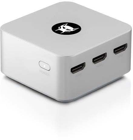 BEASTCOM Mini PC M1, 16 Go de RAM, 512 Go SSD M.2, 12e génération N100 (jusqu'à 3,4 GHz), 4K UHD, Micro PC, SSD 2,5, WiFi, VESA, Ethernet, Bluetooth, maison, entreprise, mini PC