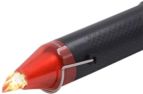 XIAOCLI 300W Electrical Mini Heat Gun Handheld Hot Air Gun with 280PCS Heat Shrink Butt for DIY Craft Embossing Shrink Wrapping PVC(Only Heater,JP Plug(110V))