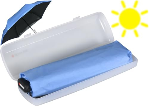 Knirps Ultra US.050 - Parapluie de poche (21 cm, ultra léger et plat, résistant aux tempêtes), 90 cm