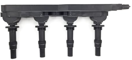 Hajus 9411020 Zündspule Zündmodul 1208008 kompatibel mit Opel Astra G H Corsa C Meriva Vectra B C Saab 9-3 1.8