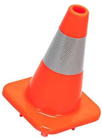 PRETYZOOM Cono Stradale Riflettente Per Marcatori Per Vialetti Coni Parcheggio Coni Sicurezza Segnaletica Stradale Per Lavori in Corso Per Spalare La Per Ragazza Giocattolo Educativo